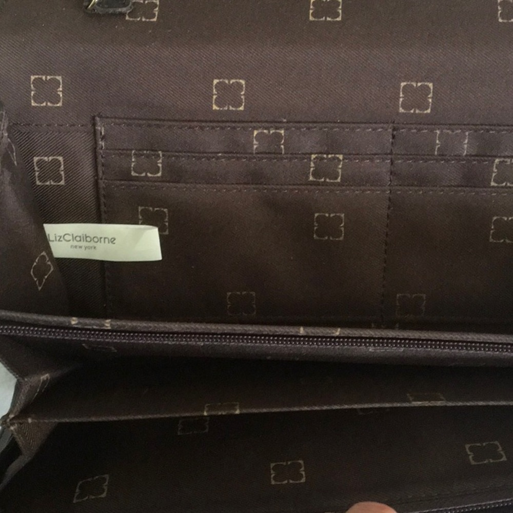 Liz Claiborne Clutch Envelope Bag  animal print - Picture 8 of 13